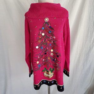vintage 1990s B.P. Designs Christmas Sweater